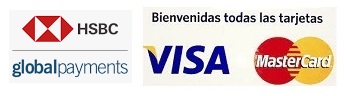 Pagar con HSBC (bienvenidas todas las tarjetas VISA y Mastercard de cualquier banco)